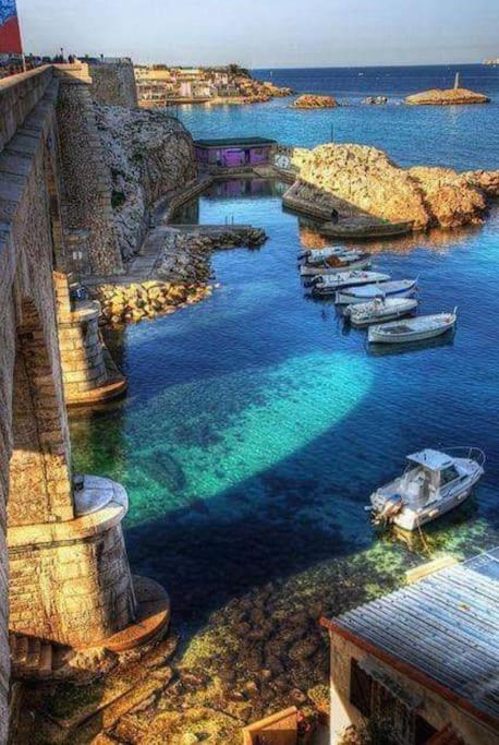 דירות Grand Large Sur La Corniche Marseille Par Conciergerie By Sam מראה חיצוני תמונה