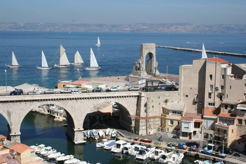 דירות Grand Large Sur La Corniche Marseille Par Conciergerie By Sam מראה חיצוני תמונה