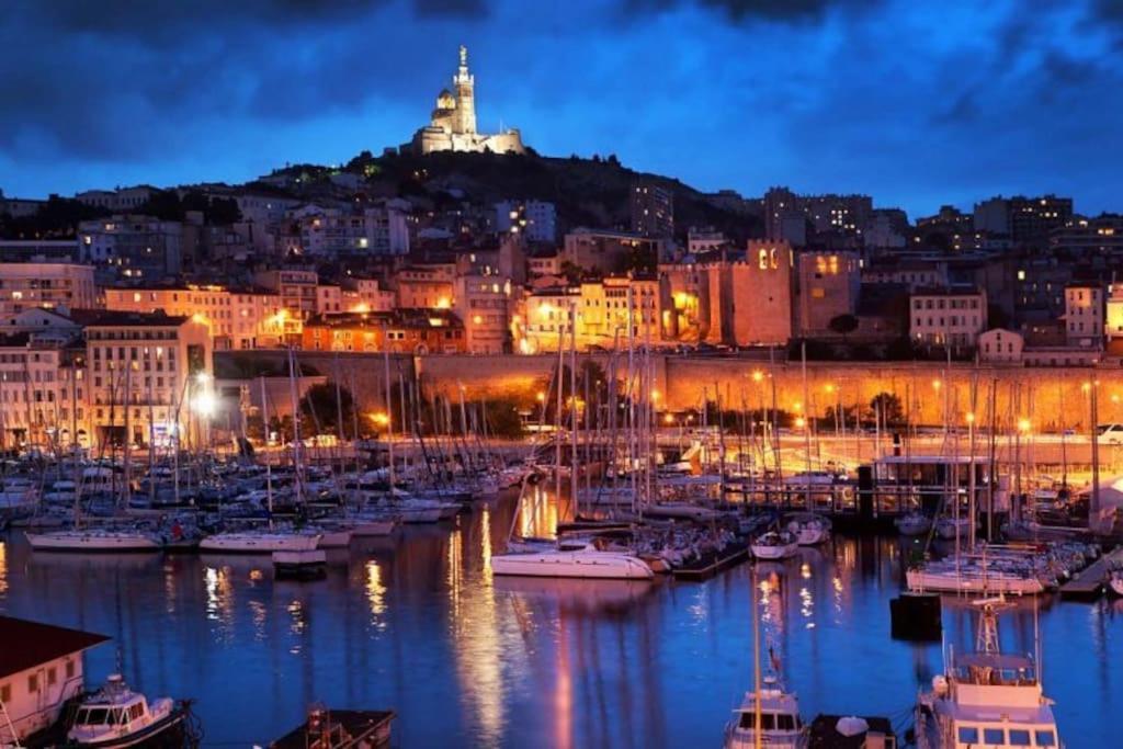 דירות Grand Large Sur La Corniche Marseille Par Conciergerie By Sam מראה חיצוני תמונה