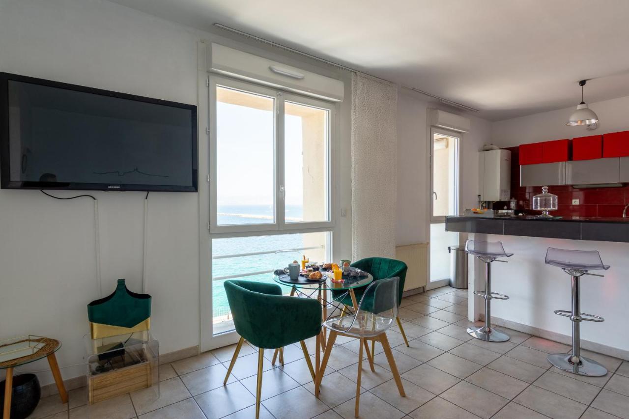 דירות Grand Large Sur La Corniche Marseille Par Conciergerie By Sam מראה חיצוני תמונה