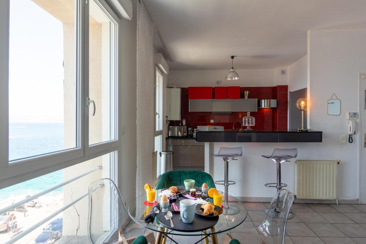 דירות Grand Large Sur La Corniche Marseille Par Conciergerie By Sam מראה חיצוני תמונה